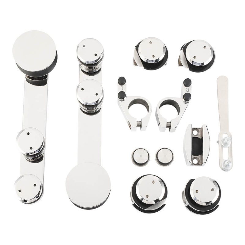shower glass hinges